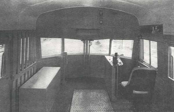 Model-21 Cab Interior